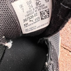 【中古】プーマ/子供用/15.0cm/黒/スニーカー/靴の画像