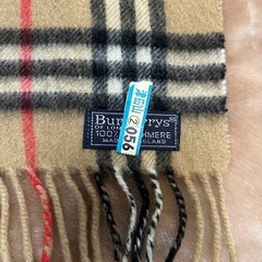 バーバリーBURBERRYマフラー ストール ショール スカーフブラウン　茶色系 ベージュノバチェックカシミヤ　カシミア　100％イングランド製 イギリス製 英国製レディース女性用婦人women’sメンズmen’s男性用紳士 ユニセックス男女兼用の画像