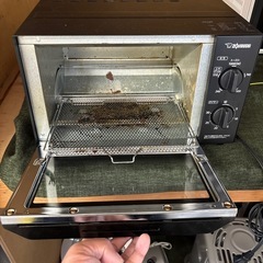 EQ-AH2型 ブラックオーブントースター 1000W 2022年製の画像