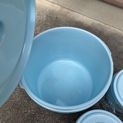 【未使用】蓋付き容器（全部セット）②の画像