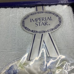 2511-298　IMPERIAL STAR 浴用タオル2枚セット ※バラ売り不可 保管時の汚れ有り 未使用品の画像