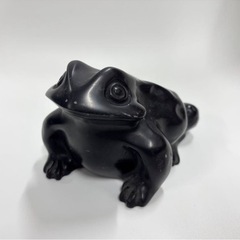 蛙の置物の画像