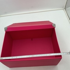 収納ボックス　蓋ありの画像