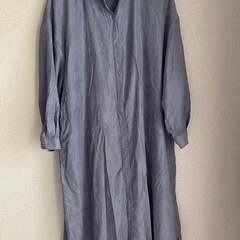 ロングシャツワンピース2点セットの画像