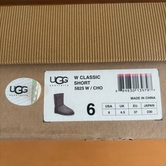 UGG ムートンブーツ 23㎝ クラシックショート 5825W /CHO  6の画像