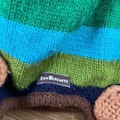 ホットビスケットニット帽子の画像