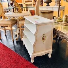 ロココ調　シューズラック　靴収納　美品の画像