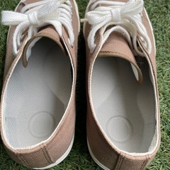 無印良品撥水スニーカー 22.5㎝ の画像