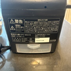 【アイリスオーヤマ】電気圧力鍋の画像