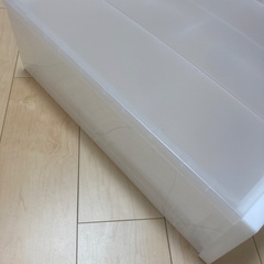 無印良品クローゼットケース小サイズの画像