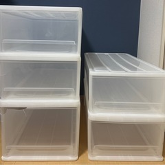お値下げ！ 【各500～800円】 ニトリ 押し入れケース 衣装ケース 収納ケース チェスト   の画像
