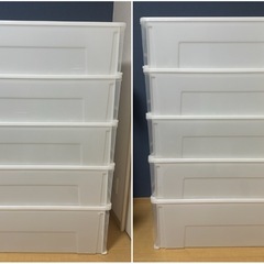 お値下げ！ 【各500～800円】 ニトリ 押し入れケース 衣装ケース 収納ケース チェスト   の画像