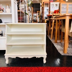 ロココ調　シューズラック　靴収納
　美品の画像