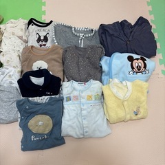 50-70サイズ　冬用ベビー服等　26着の画像
