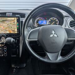 eKカスタム 660 T 新品10インチディスプレイオーディオ　バックカメラ　前後ドライブレコーダー　HID　スマートキーの画像