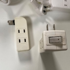 延長コード(2m) ４個口電源タップ2個セットの画像