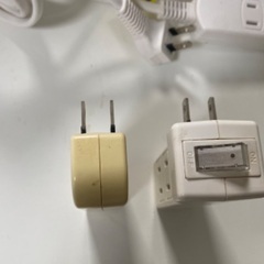 延長コード(2m) ４個口電源タップ2個セットの画像