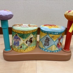 ディズニー やわらかボヨヨンドラム くまのプーさんの画像