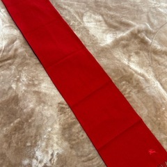 バーバリーBURBERRYマフラー ストール ショール スカーフレッド赤色系紺白無地ロゴストライプカシミヤカシミアウール毛シルク絹イングランド製 イギリス製 英国製レディース女性用、婦人 ウィメンズwomen’sメンズmen’s男性用紳士 ユニセックス男女兼用の画像