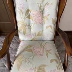 【カリモク】ロッキングチェア　アンティークの画像