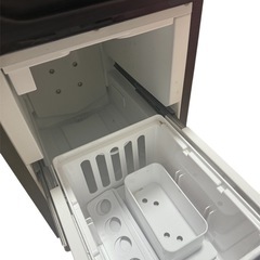 ベッドサイド冷蔵庫 ブラウンの画像