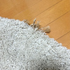 円形　マット　ラグの画像