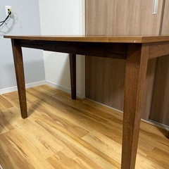 伸縮ダイニングテーブル+チェア2脚の画像