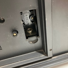 H2511-300 シチズン 木枠置き時計 通電確認済み ※アラームは鳴りません 単2電池使用 中古の画像