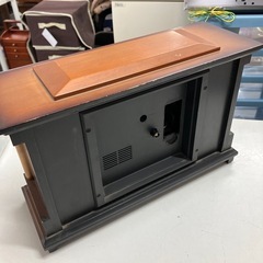 H2511-300 シチズン 木枠置き時計 通電確認済み ※アラームは鳴りません 単2電池使用 中古の画像