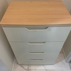 【取引き中】かなり美品　　収納ケース　綺麗なホワイトの画像