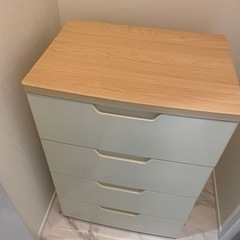 【取引き中】かなり美品　　収納ケース　綺麗なホワイトの画像