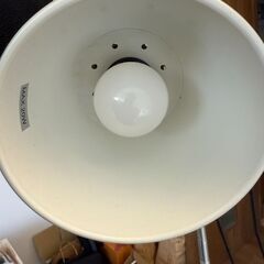 フロアライト スタンドライト 可動式アーム シルバーの画像