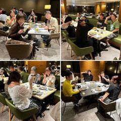 成田空港近くのホテルでのビュッフェ交流会♪