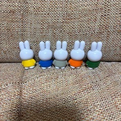ミッフィー　フィギュア　5個セットの画像