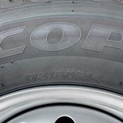 新車外し　夏タイヤ　4本セット　　ブリヂストンエコピア　
2025年製造の画像