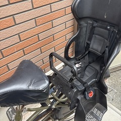 自転車　チャイルドシート付きの画像