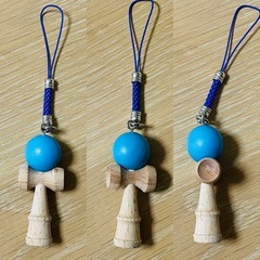 けん玉　ストラップ　キーホルダー　広島県　廿日市　ご当地の画像