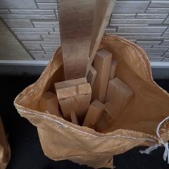 キャンプ用　薪ストーブなど2袋セットの画像