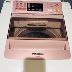 Panasonic 洗濯機 8.0 2015年製の画像