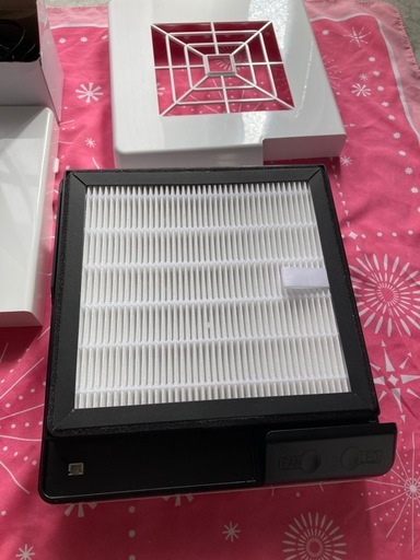 ネイル　集塵機　プラモデル　LED付き2WAY使用
