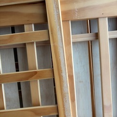 解体済ベビーベッドの画像