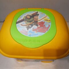 【配送出来ます】キャリー付き TOYSTORY トイストーリー おもちゃ箱 収納箱（近くなら配送も可能です。宅配もお問合せ下さい）の画像