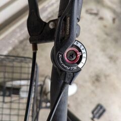 6段変速付き折りたたみ式自転車の画像