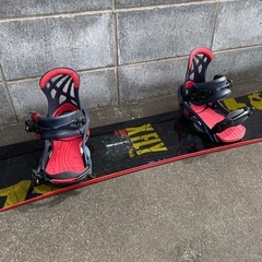 011スノーボード&フラックスバインディング&ケースセットの画像