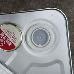 いちあき1斗缶　中は綺麗ですの画像