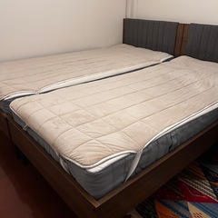 IKEAシングルベッドの画像