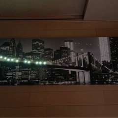 ニトリ 光る絵2枚セット (差し上げます)の画像