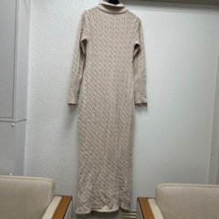polo　ポロ　ニットワンピース　ベージュ　Ｓサイズの画像