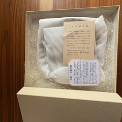 鹿田焼き皿の画像