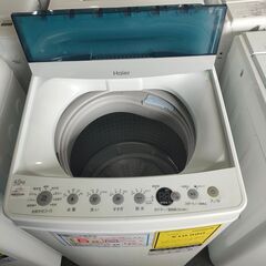 ジャングル×2和泉大型良品館　洗濯機　ハイアール　JWーC45EA　4.5㎏　2021年製　【R224】の画像